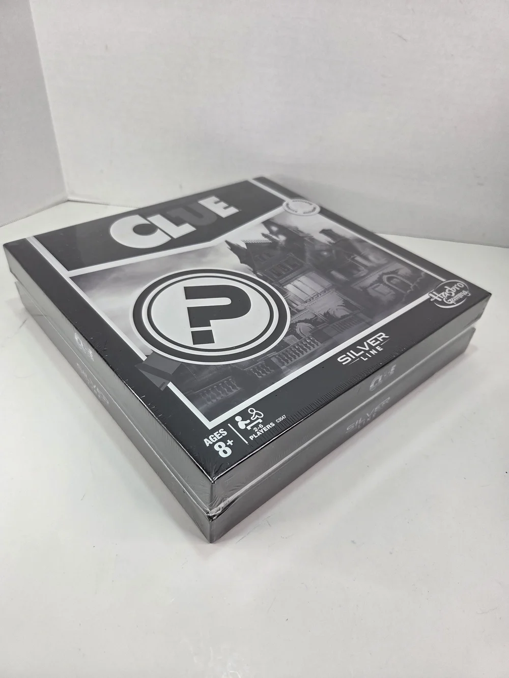 Clue Silver Line Edition Board Game Hasbro, NEW SEALED
